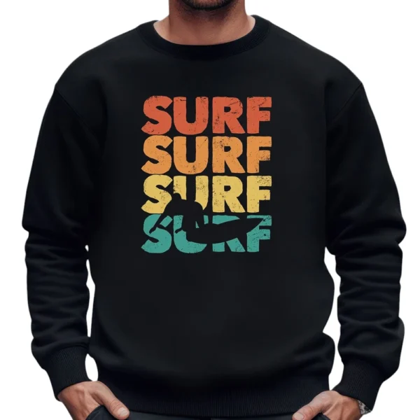 Surf Sweatshirt - Black