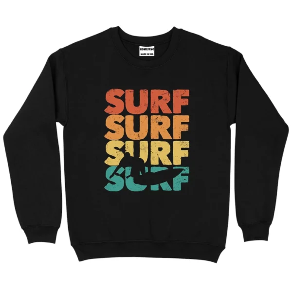 Surf Sweatshirt - Black