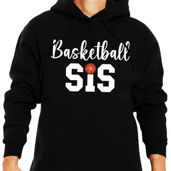 Baseketball Sis Hoodie - Black