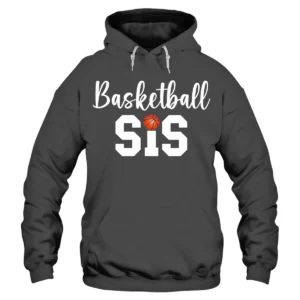 Baseketball Sis Hoodie - DarkGrey