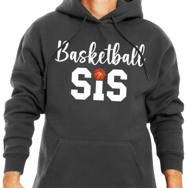 Baseketball Sis Hoodie - DarkGrey
