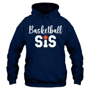 Baseketball Sis Hoodie - Navy