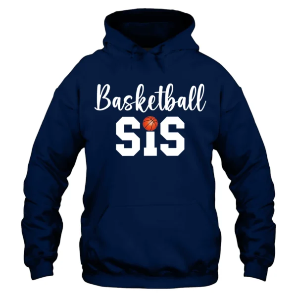 Baseketball Sis Hoodie - Navy