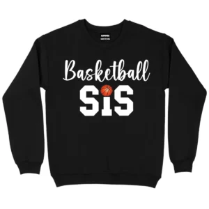 Baseketball Sis Sweatshirt - Black