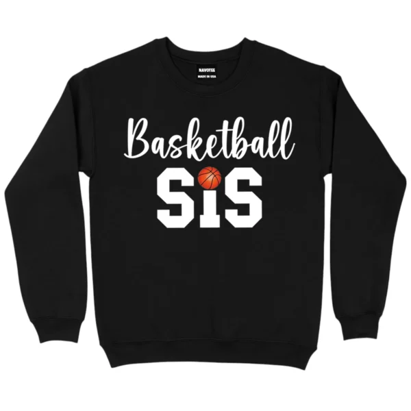 Baseketball Sis Sweatshirt - Black