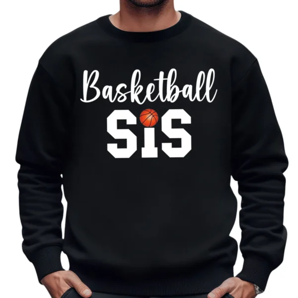 Baseketball Sis Sweatshirt - Black