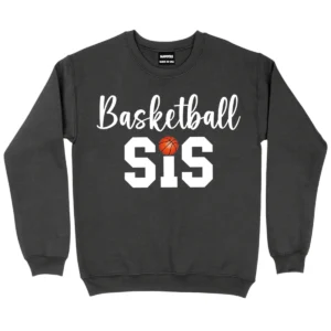 Baseketball Sis Sweatshirt - DarkGrey