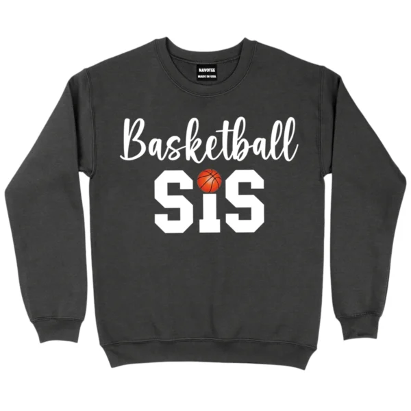 Baseketball Sis Sweatshirt - DarkGrey