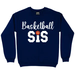 Baseketball Sis Sweatshirt - Navy