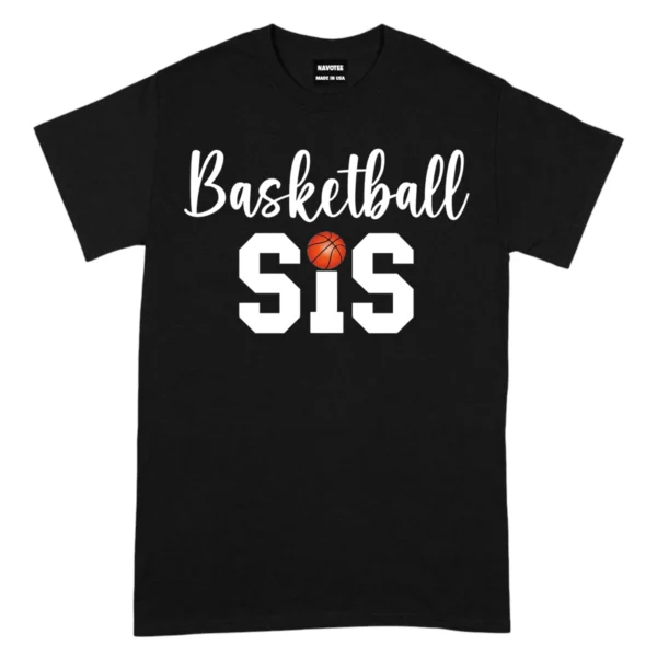 Baseketball Sis Tshirts - Black