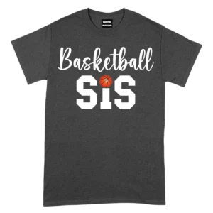 Baseketball Sis Tshirts - DarkGrey