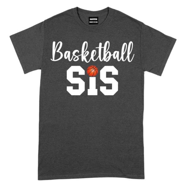 Baseketball Sis Tshirts - DarkGrey