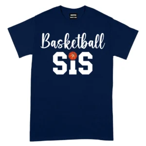 Baseketball Sis Tshirts - Navy