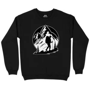 Go Hiking Sweatshirts - Black