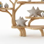 Floor Bookshelf - Driftwood Art Handmade Home Decor