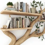 Tree Branch Bookshelf - A Masterpiece of Natural Design