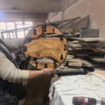 Handmade Olive Wood Wall Clock That Elevates Every Hour