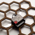 Hexagonal Honeycomb Wooden Wall Clock