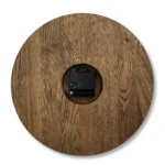 Solid Oak Wooden Wall Clock Handcrafted
