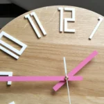 Unique Oak Wall Clock That’s Both Functional and Fabulous